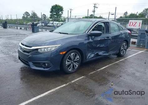 2016 Honda Civic Ex-T из США, поврежденный, VIN 19XFC1F39GE044332